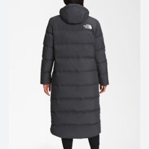 The North Face Triple C Parka Hood 550 Down Vanadis Grey NWT same day ship $350 - Picture 3 of 10